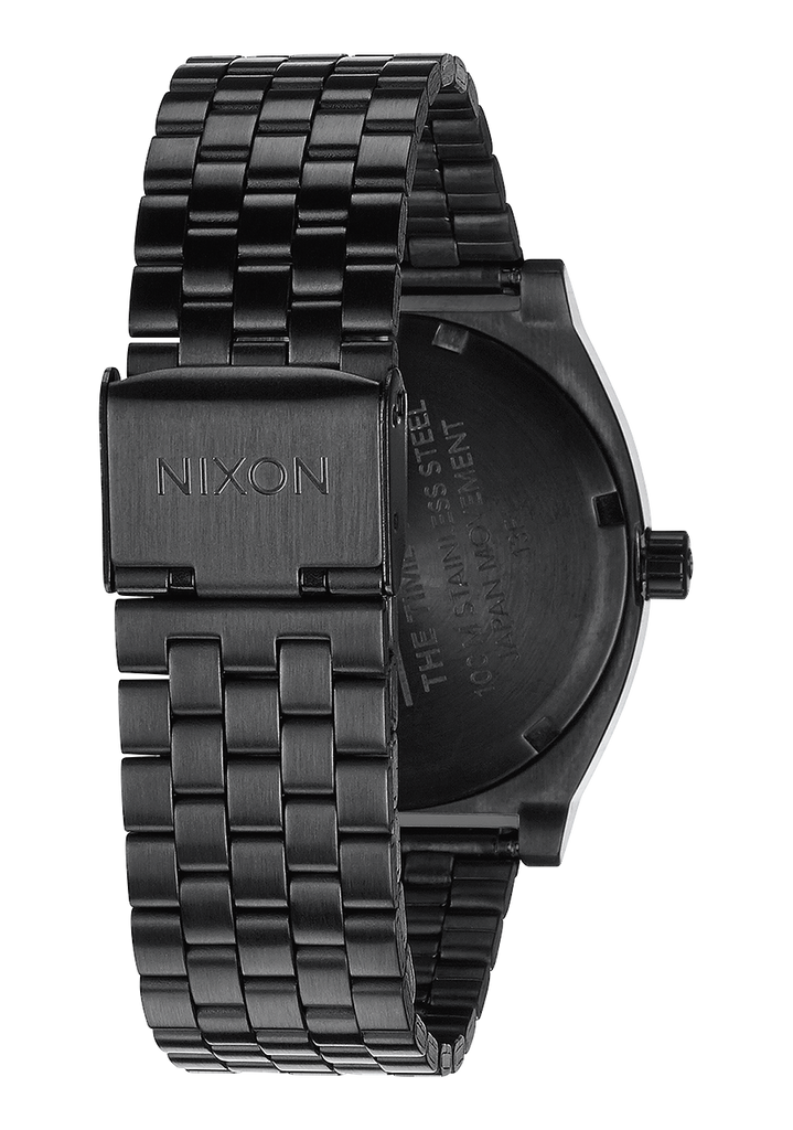 Reloj Time Teller Todo Negro Unisexo Nixon EU
