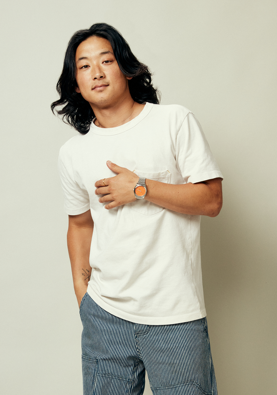 Time Teller - Silver / Mandarin View 6