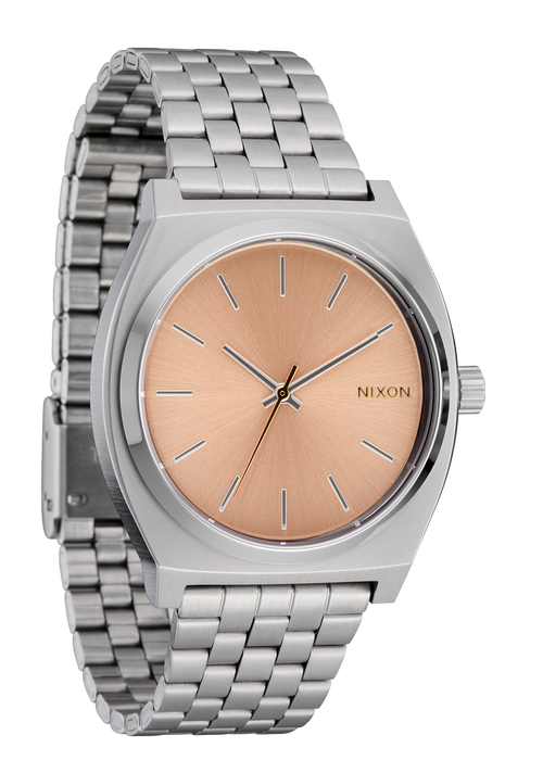 Time Teller - Silver / Coral