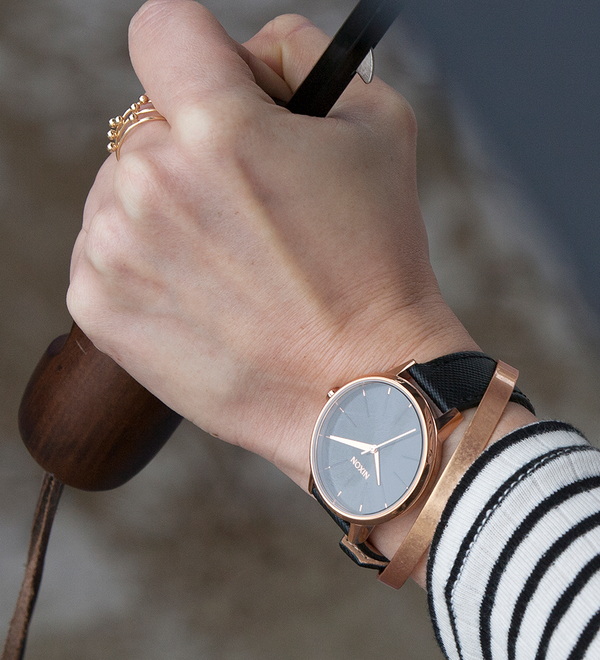 Kensington Leather - Oro rosa/negro
