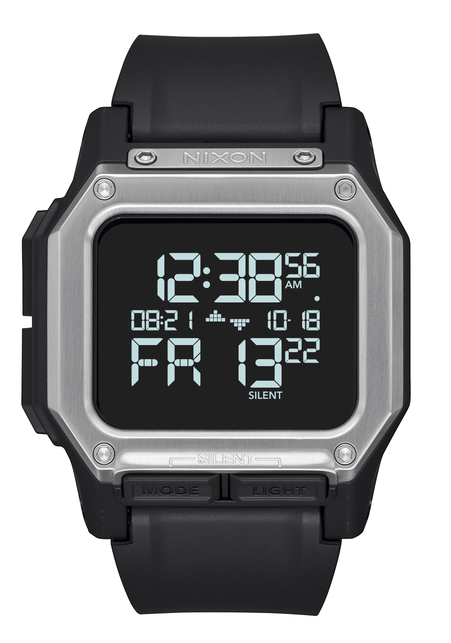 Regulus Watch | Negro / Plata | Digital – Nixon EU
