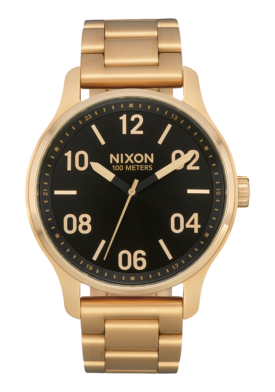 Reloj Patrol Oro Negro Hombre – Nixon EU