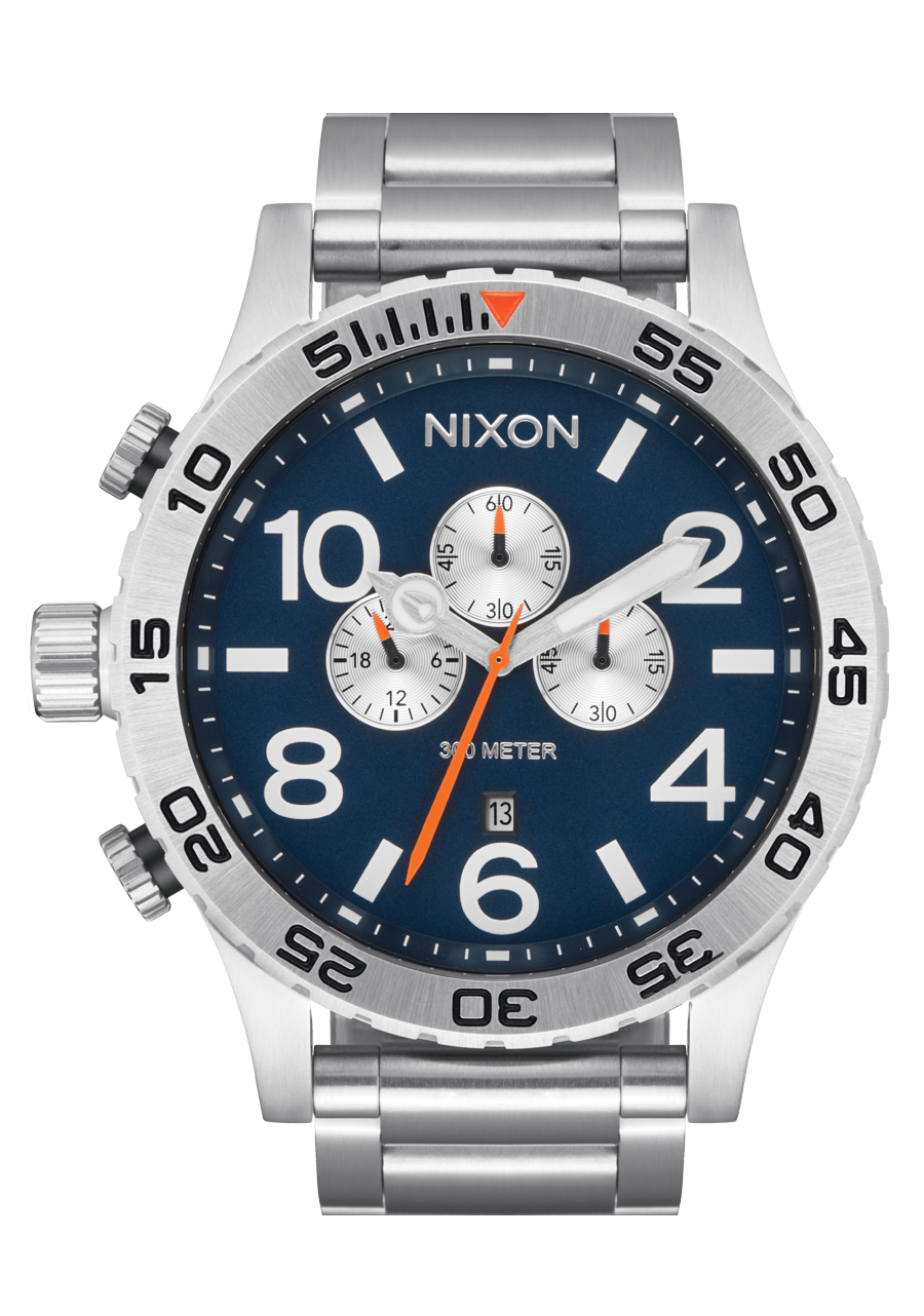 Nixon 300 Meter Reloj Nixon Outlet Nixon A1241019 51-30 Chrono Watch •