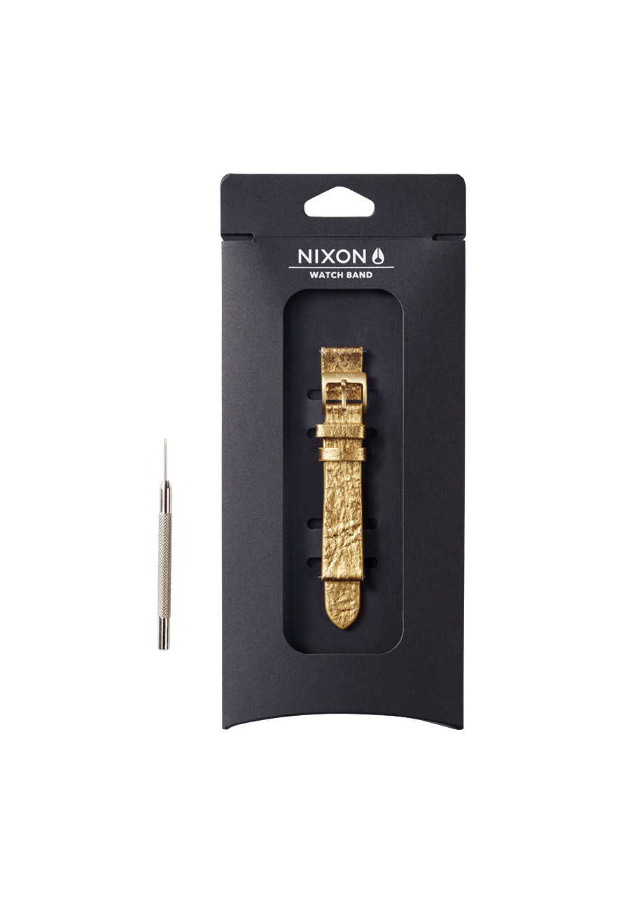 16mm Pineapple Leather Band - Plateado/lámina de plateado View 3