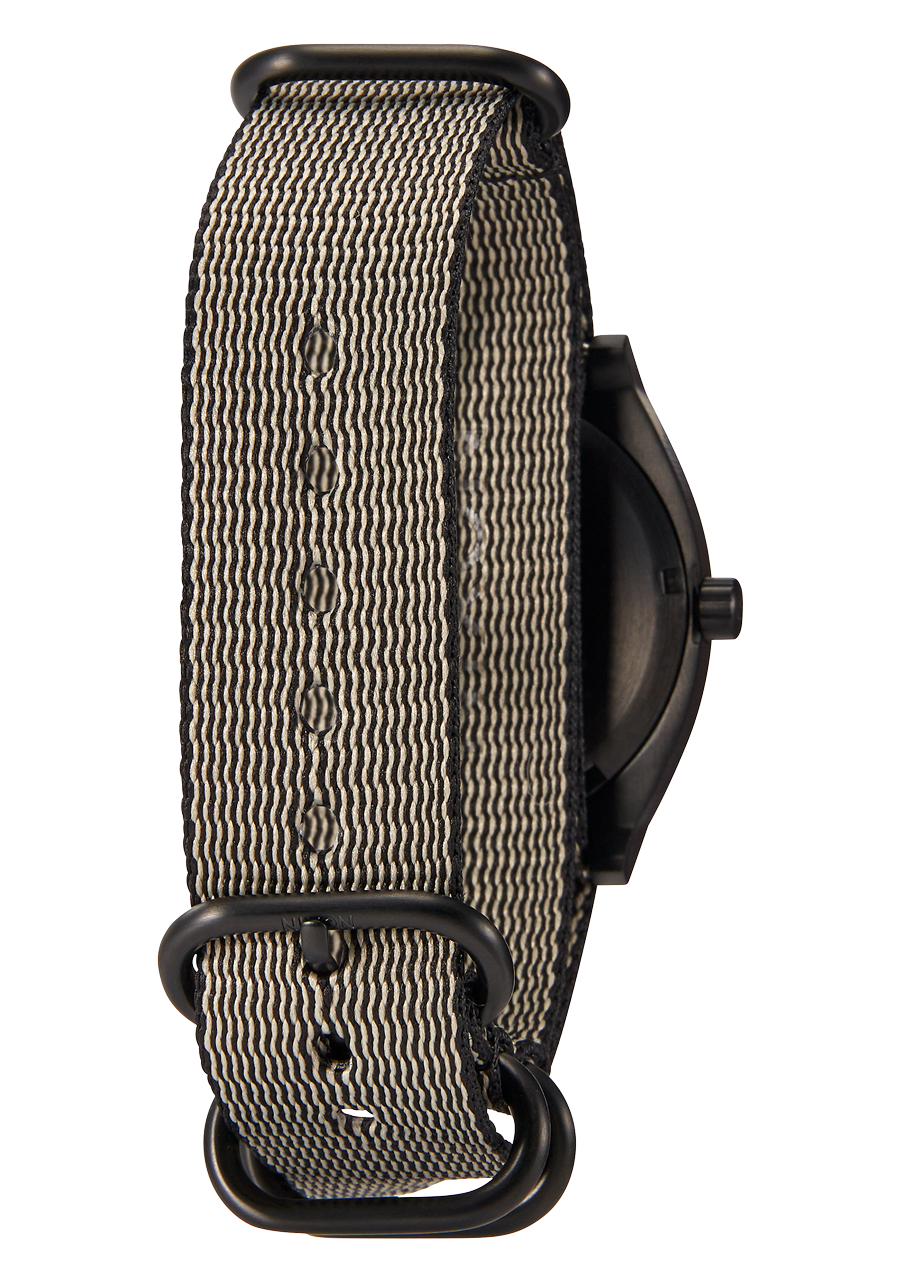 20mm Nylon #TIDE One Piece Band - Caqui/negro View 5