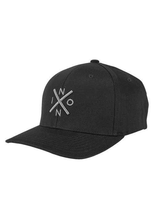 Gorra Exchange Flexfit - Negra/Carbón