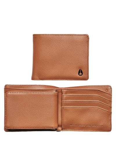 Cartera con monedero Pass de cuero vegano - Silla de montar