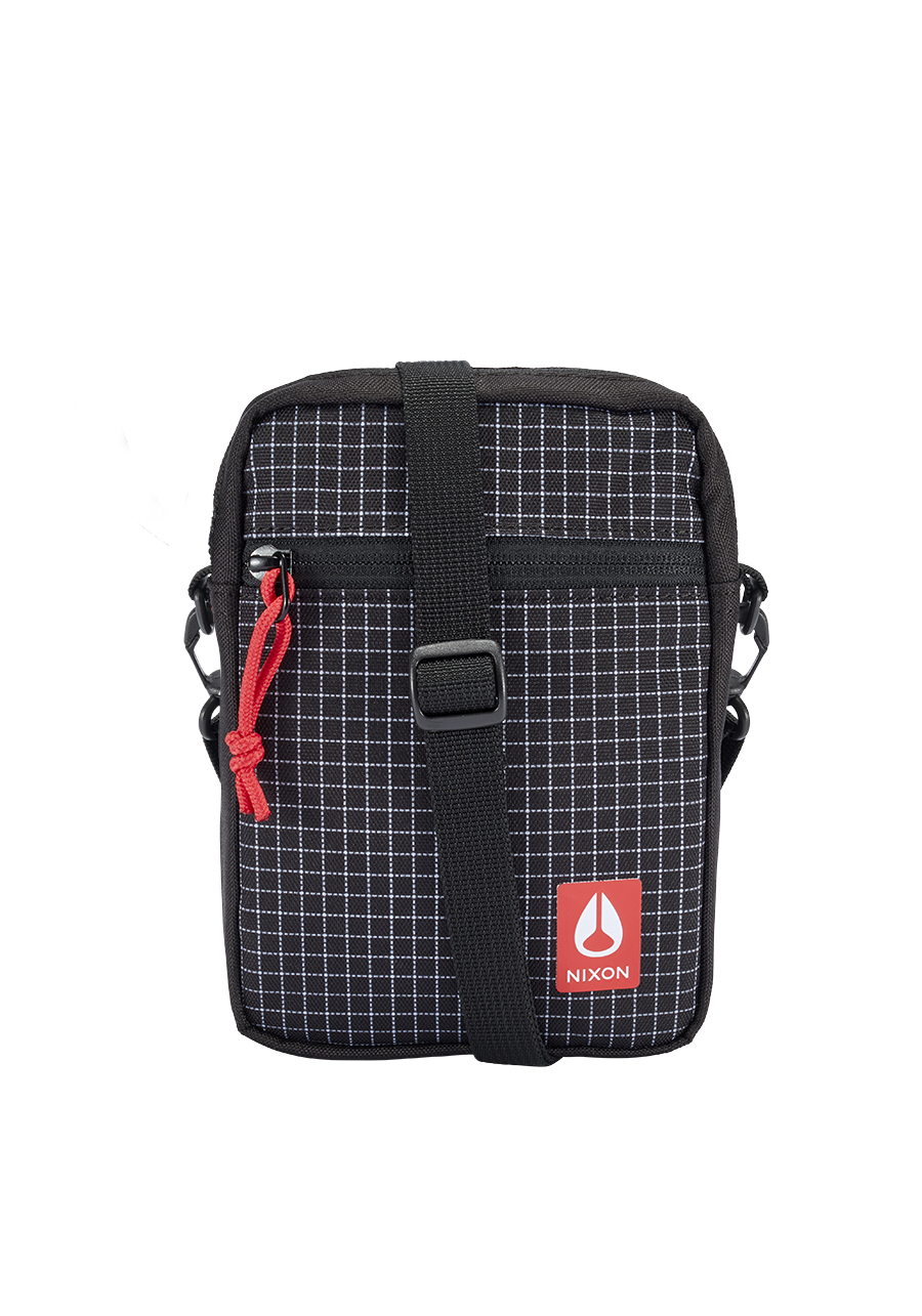 Bolsa de Hombro Stash - Negro/rojo View 1