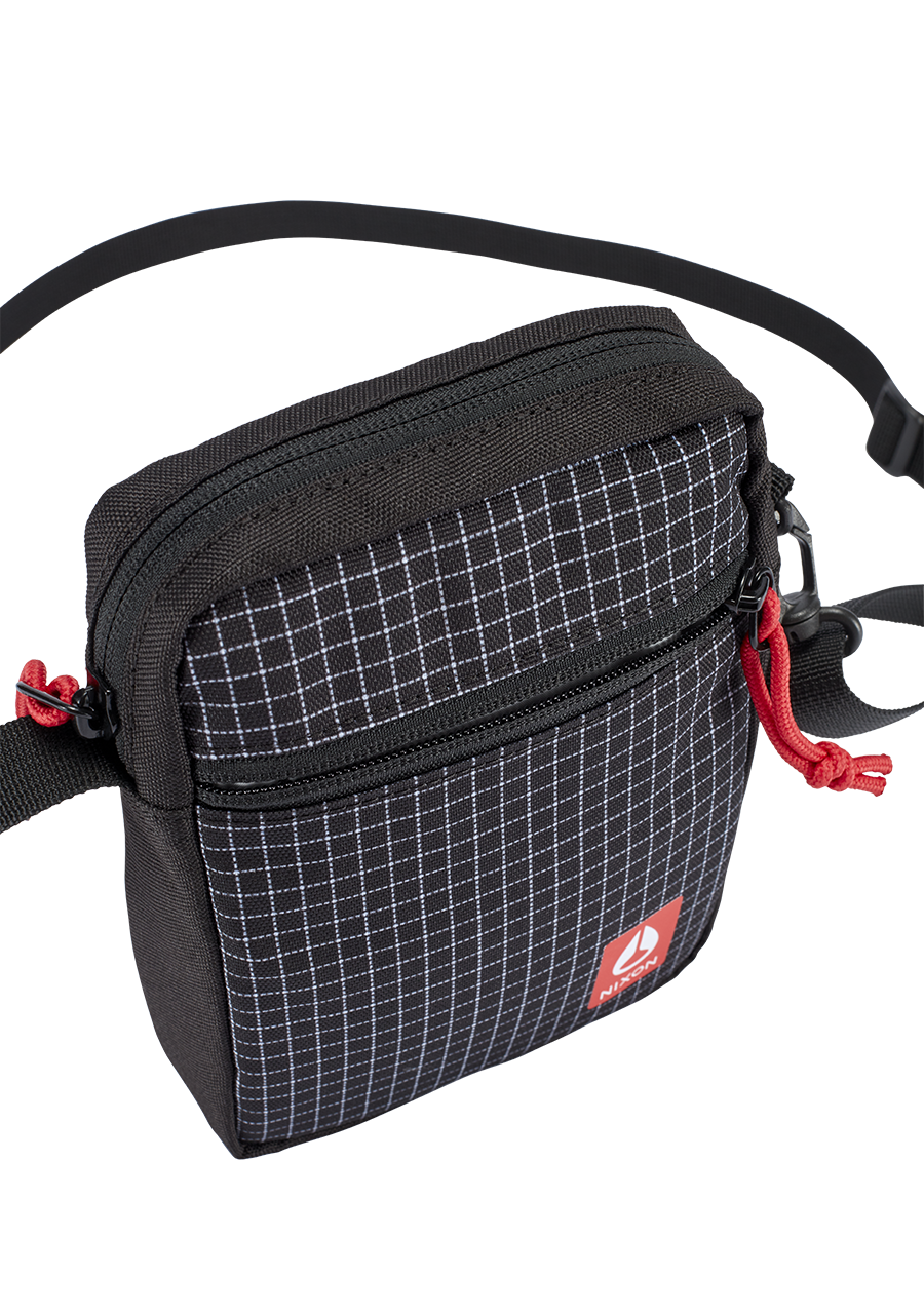 Bolsa de Hombro Stash - Negro/rojo View 5