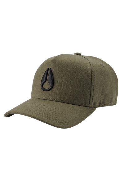 Gorra con cierre ajustable Deep Down - Oliva/negro