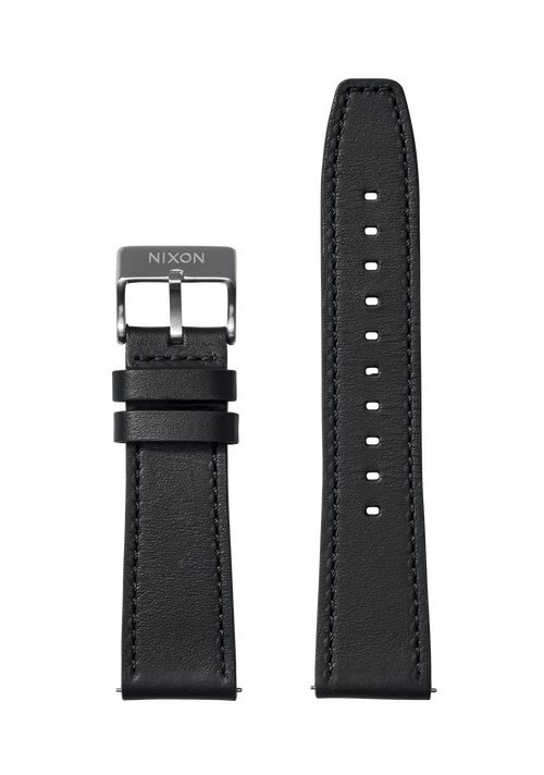 Correa de cuero Horween de 23 mm - Negra