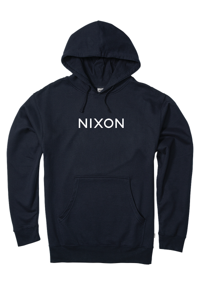 Sudadera con Capucha Wordmark - Azul marino