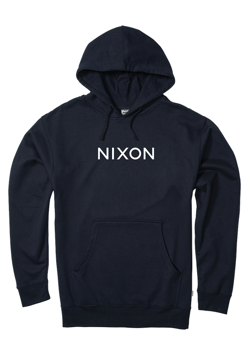 Sudadera con Capucha Wordmark - Azul marino