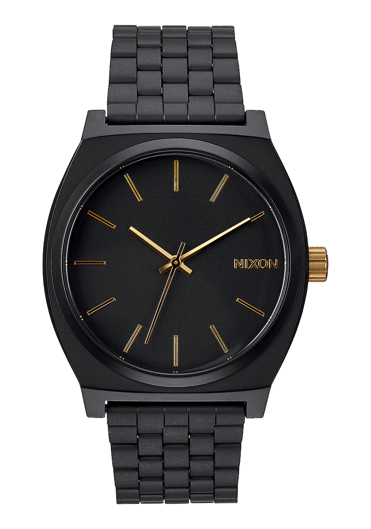 Time Teller - Negro mate / Dorado