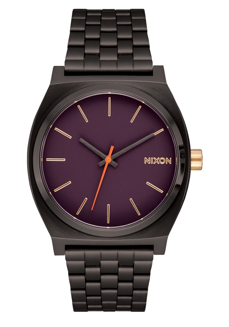 Time Teller - Gunmetal / Blackberry / Oro