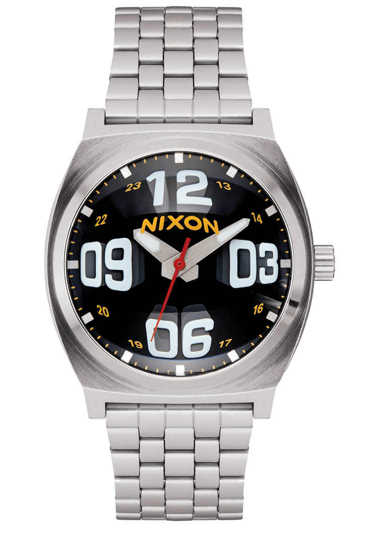 Time Teller - Fisheye / Plata / Negro