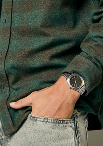 Time Teller - Plata / Pistacho View 9