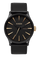 Sentry Leather - Negro mate/dorado