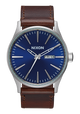 Sentry Leather - Azul/marrón