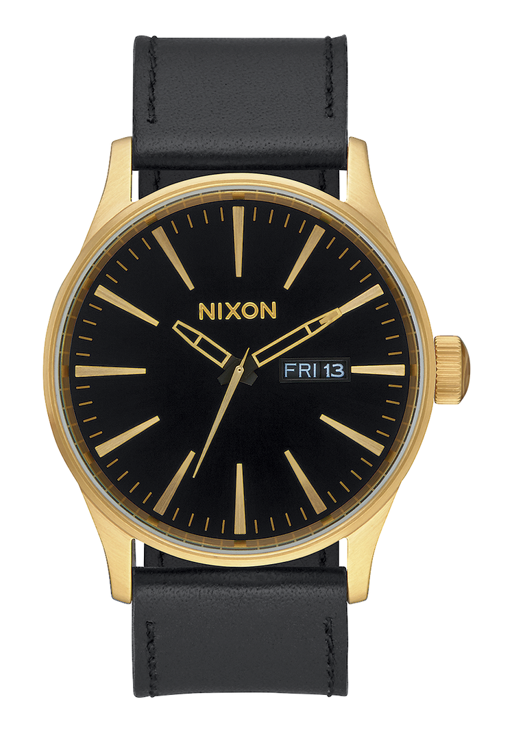 Sentry Leather - Oro / Negro