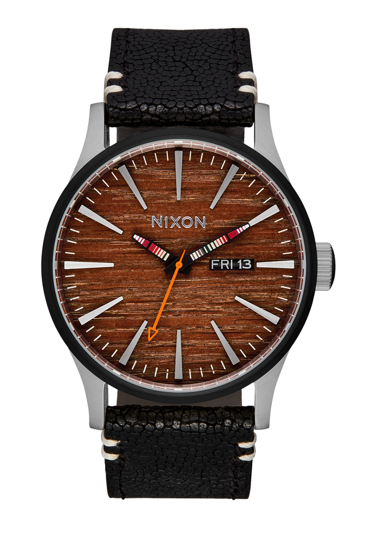 Sentry Leather - Plata / Palisandro / Negro