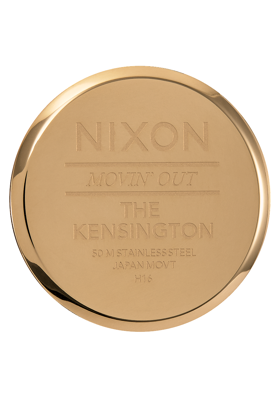 Kensington Leather - Gold / Black / White View 4