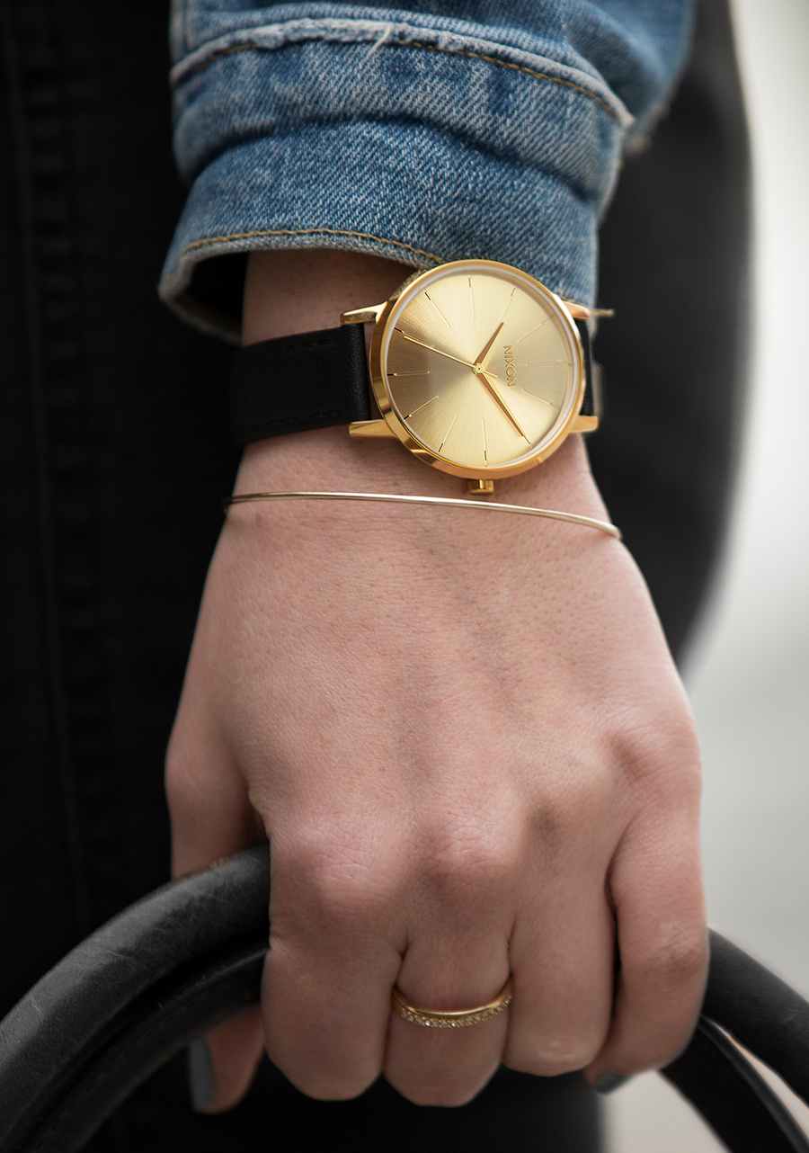Kensington Leather - Oro / Negro