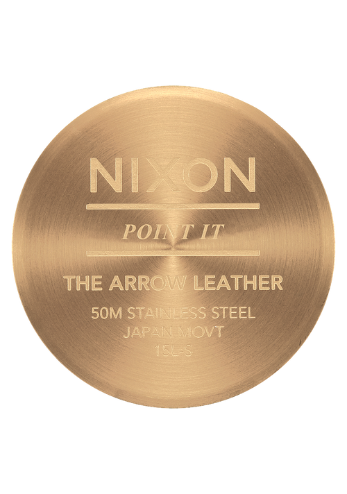 Arrow Leather - Oro/negro