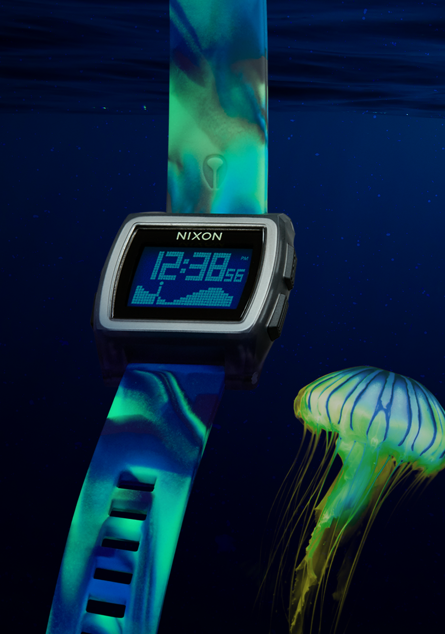 Base Tide - Medusa azul