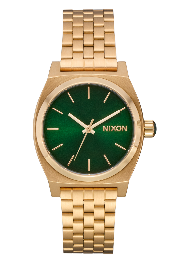 Medium Time Teller - Rayo de sol dorado / verde
