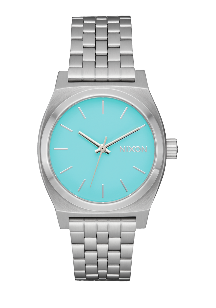 Medium Time Teller - Plata / Turquesa