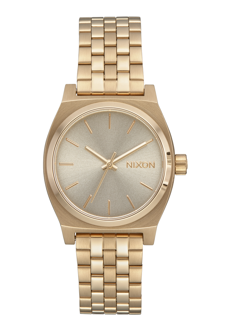 Medium Time Teller - Oro claro / Blanco vintage