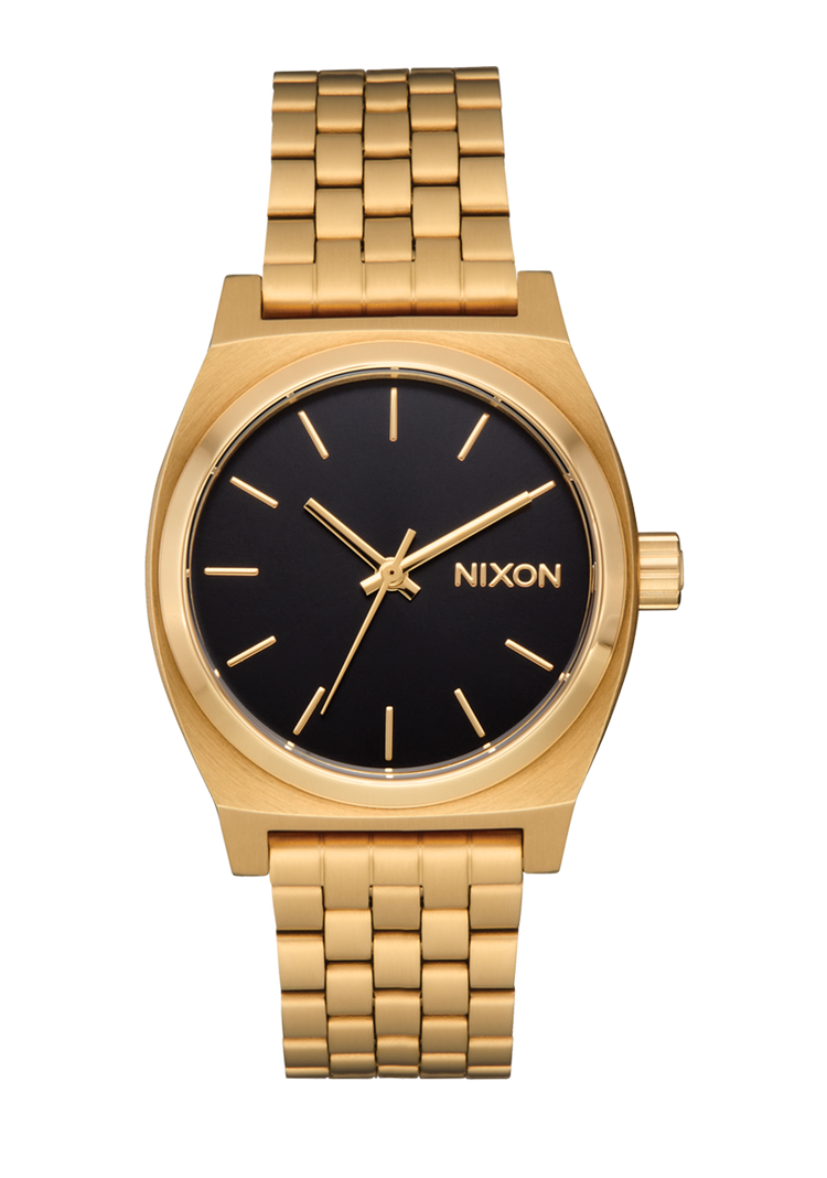Medium Time Teller - Oro / Negro / Oro
