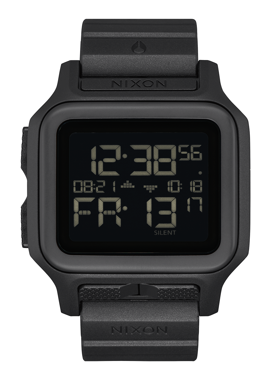 【稼動品】NIXON/ニクソン　レグルス　メンズ　腕時計　デジタル　ブラック 新品】 NIXON ニクソン REGULUS レグルス All Black ブラック 防水
