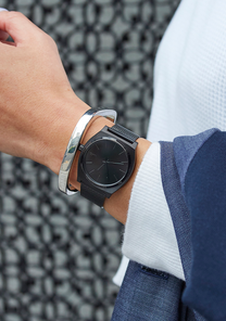 Time Teller Milanese - Todo plateado View 6