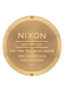 Time Teller Milanese - All Gold / Cream View 4