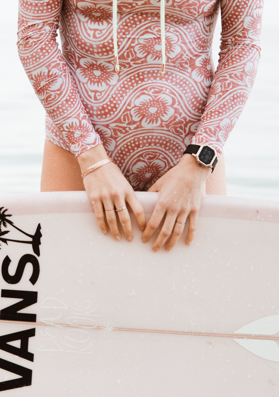 Siren Stainless Steel - Oro rosa / Negro