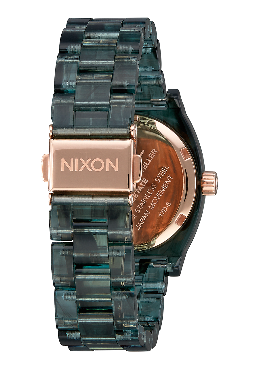 Medium Time Teller Acetate - Aqua View 3