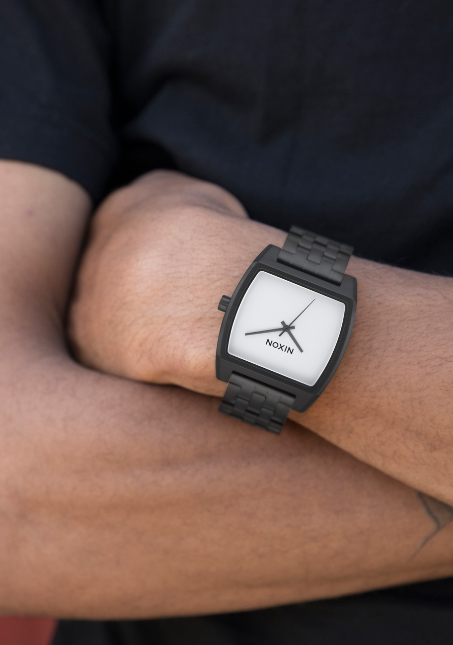 Time Tracker - Negro / Blanco
