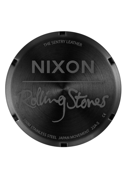 Rolling Stones Sentry Leather - Todo negro View 5