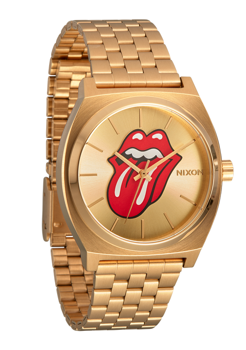 Nixon Rolling Stones Time Teller Gold