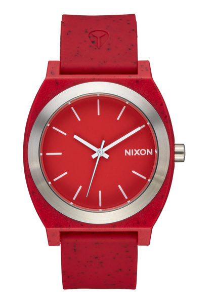 Reloj Time Teller OPP Rojo Plastico reciclado Nixon EU