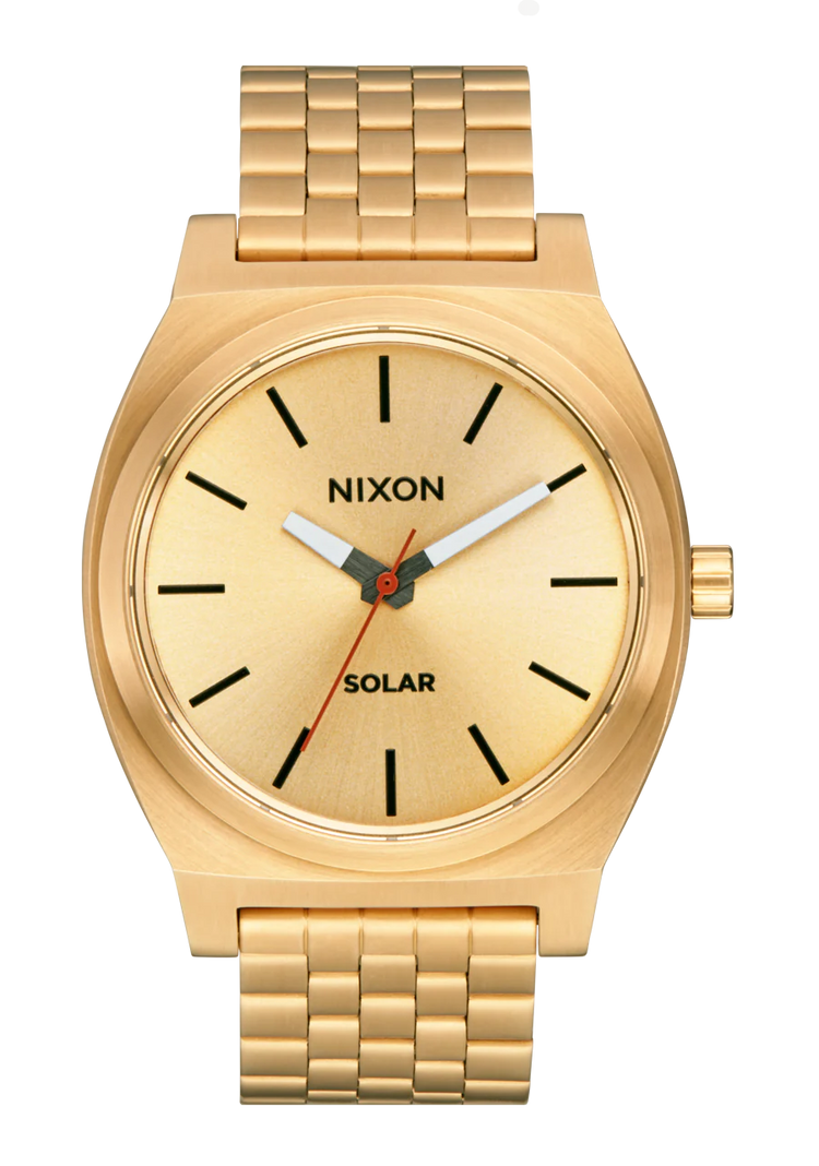 Time Teller Solar - Todo dorado / negro
