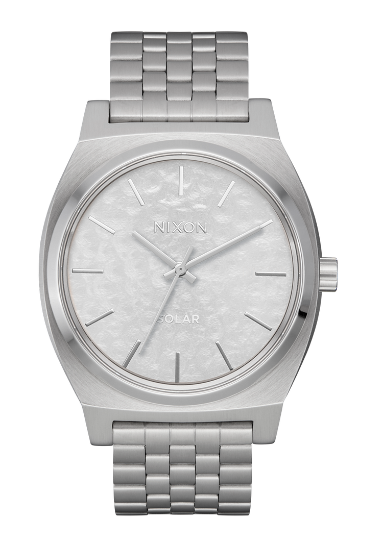 Time Teller Solar - Plata / Nieve