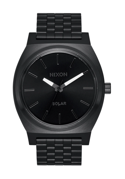 Time Teller Solar - All Black / White