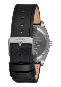 Time Teller Leather - Plateado/negro View 4