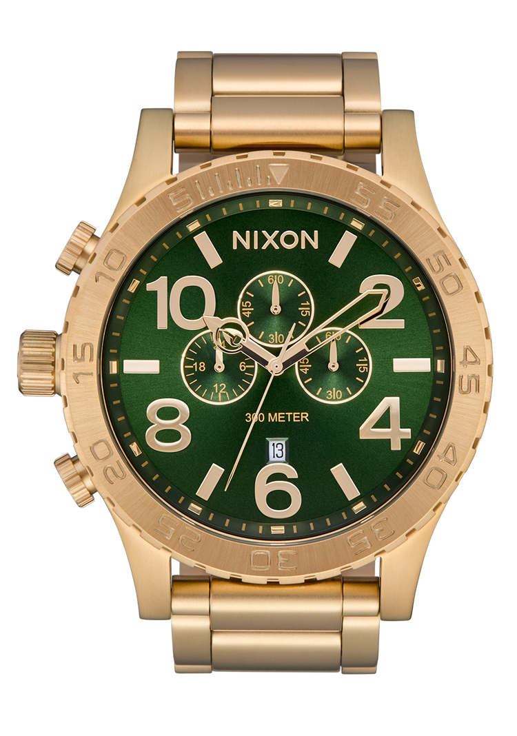 51-30 Chrono - Rayo de sol dorado / verde