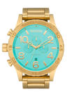 51-30 Chrono - Oro / Turquesa / Oro
