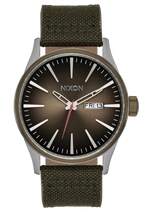 Sentry Nylon - Plata / Marrón claro / Bosque