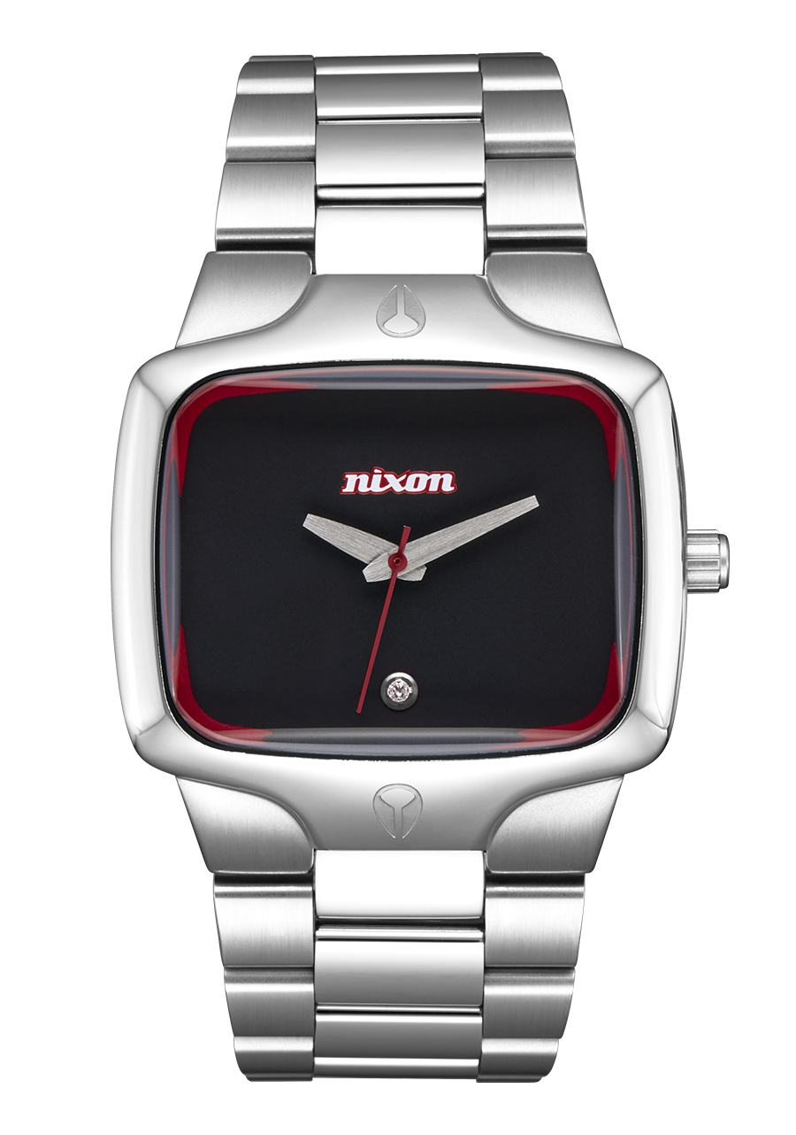 Reloj nixon plateado hotsell